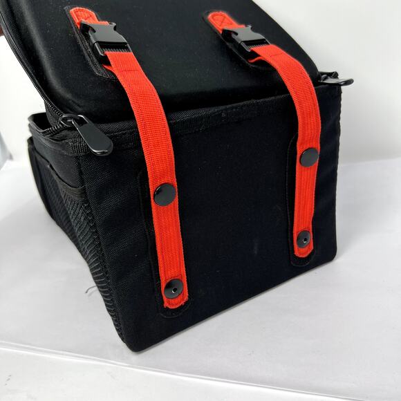 Britax Car Seat Caddy Organizer Insulated cup holders Black Eight Mesh Pockets - Picture 8 of 9